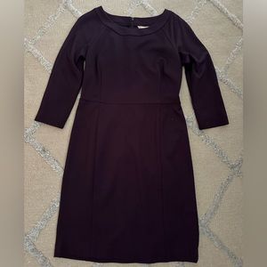 Banana Republic aubergine dress